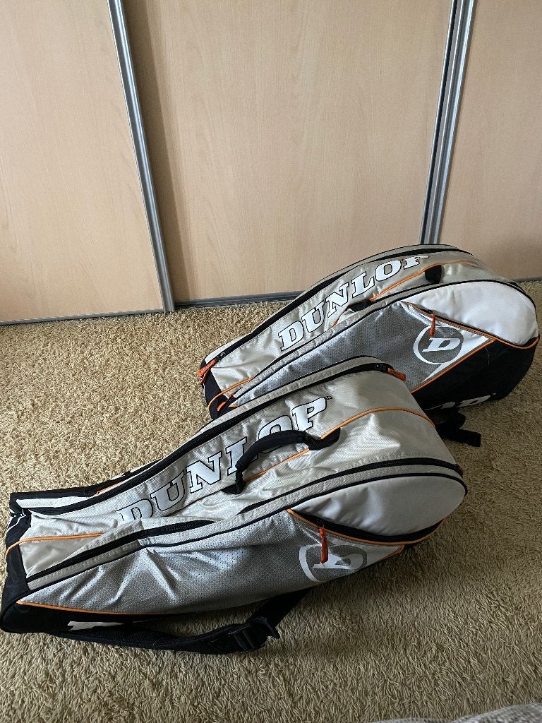 2 tennistassen, Dunlop, Sport en Fitness, Ophalen, Gebruikt, L0, Tas
