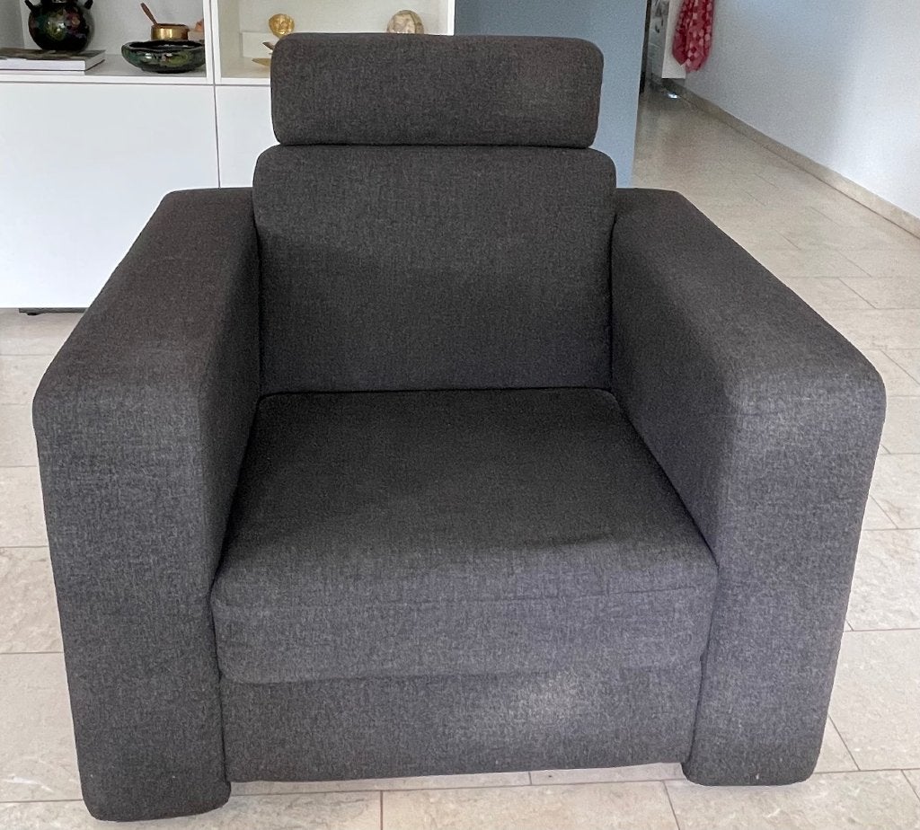 fauteuil, Ophalen, Gebruikt, Modern en strak, 75 tot 100 cm
