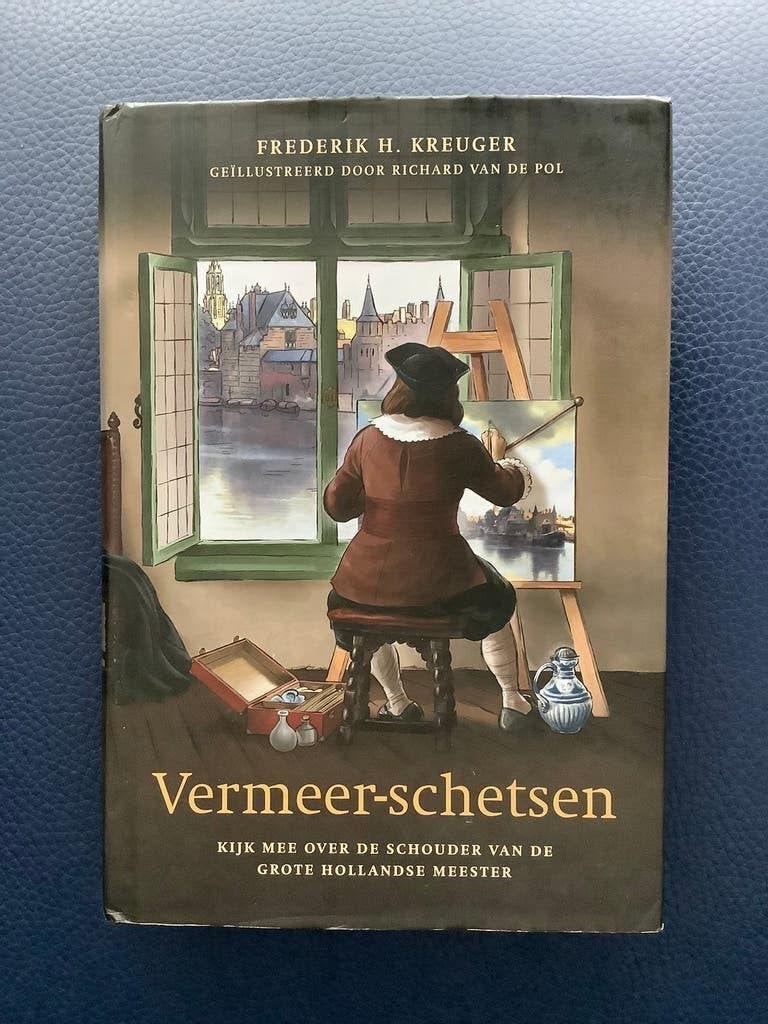 Vermeer-schetsen - Frederik H. Kreuger - hardcover 190 pp., Ophalen of Verzenden, Gelezen, Schilder- en Tekenkunst