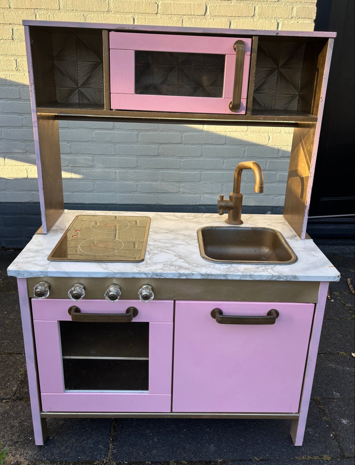 Roze Speelkeuken met Accessoires - Ikea, Ophalen, Gebruikt, Hout, Speelkeuken