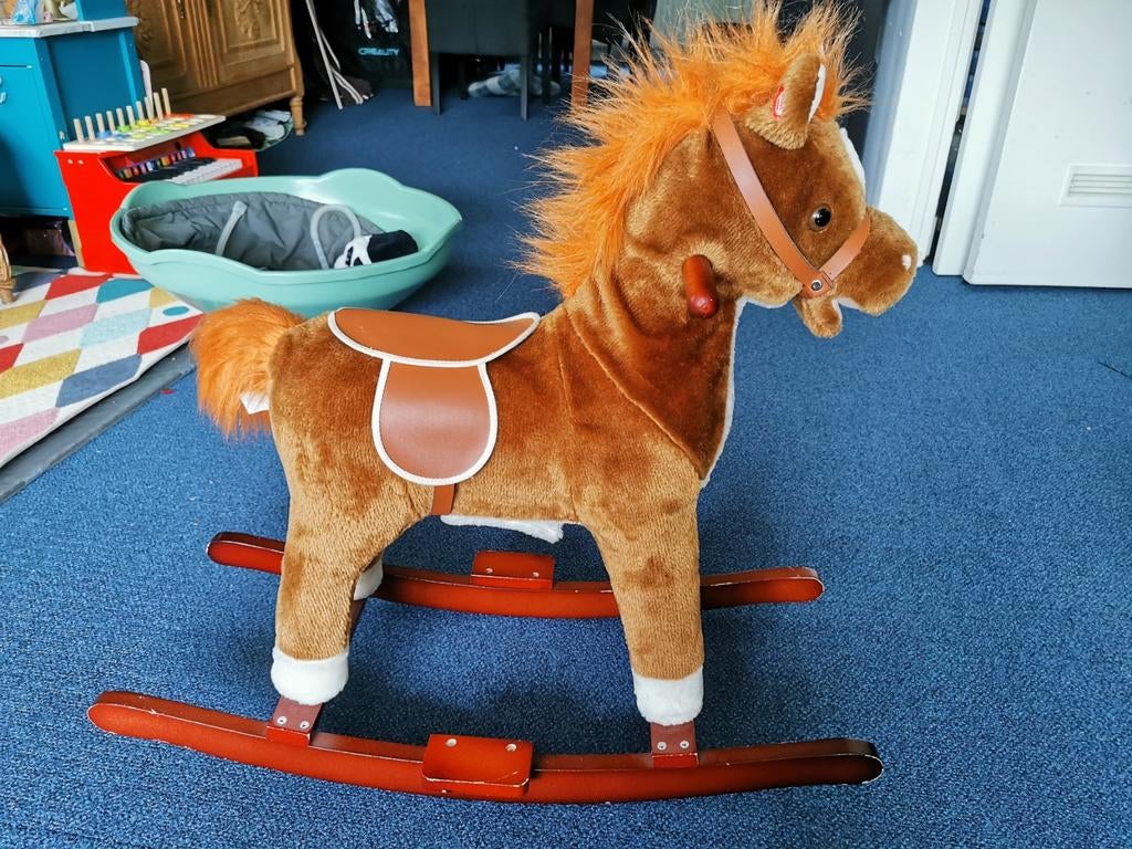 Hobbelpaard, Kinderen en Baby's, Speelgoed | Hobbelfiguren, Ophalen, Gebruikt