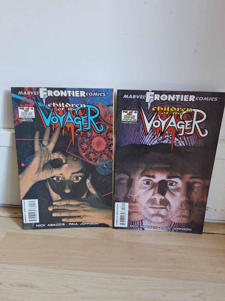 Marvel Frontier Comics: Children of the Voyager (2 delen), Meerdere stripboeken, Ophalen of Verzenden, Zo goed als nieuw, Nick Abadzis, Paul Johnson