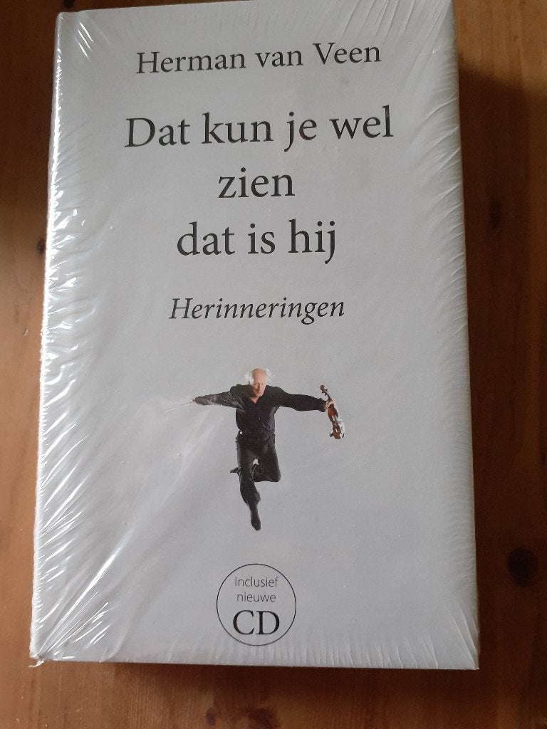 Herman van Veen - Dat kun je wel zien dat is hij - incl  CD, Ophalen of Verzenden, Zo goed als nieuw, Cabaret, Herman van Veen