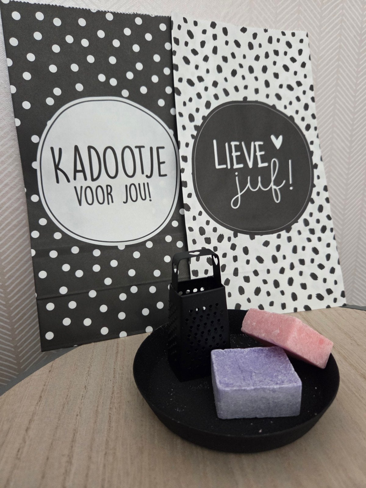 Mini rasp met geurblokje voor juf of cadeau, Ophalen of Verzenden, Nieuw