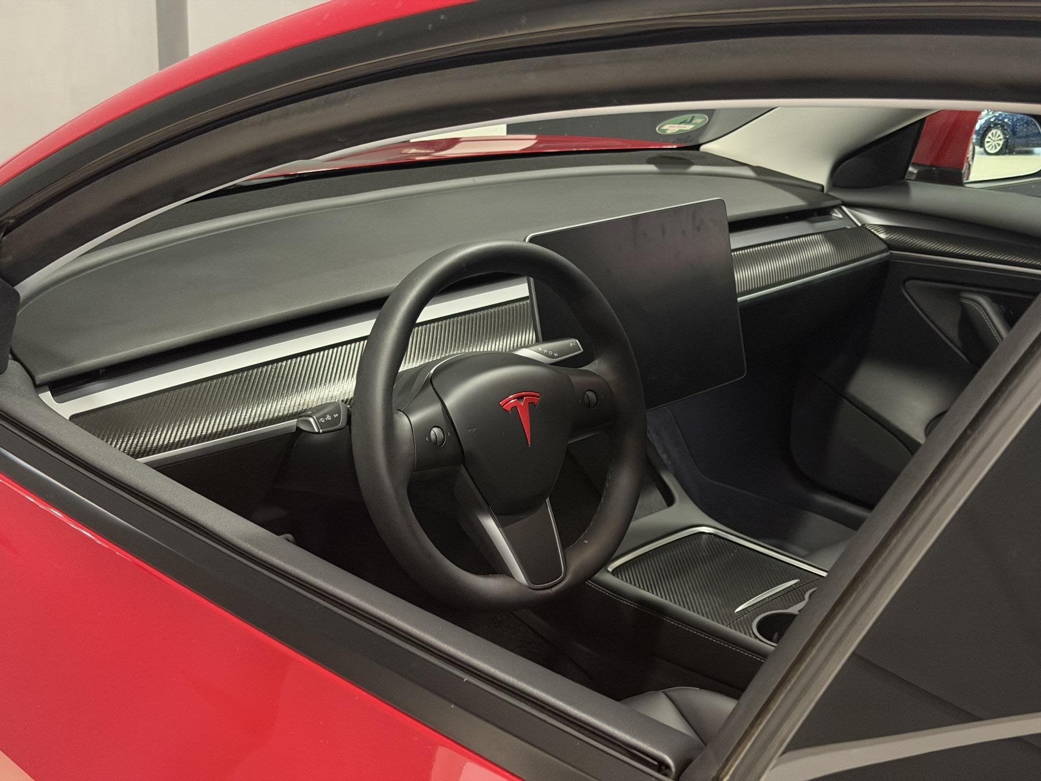 Tesla Model 3 Performance AWD 75 kWh | SOH 93% | Rood metall, Auto's, Tesla, Automaat, Electronic Stability Program (ESP), Stof