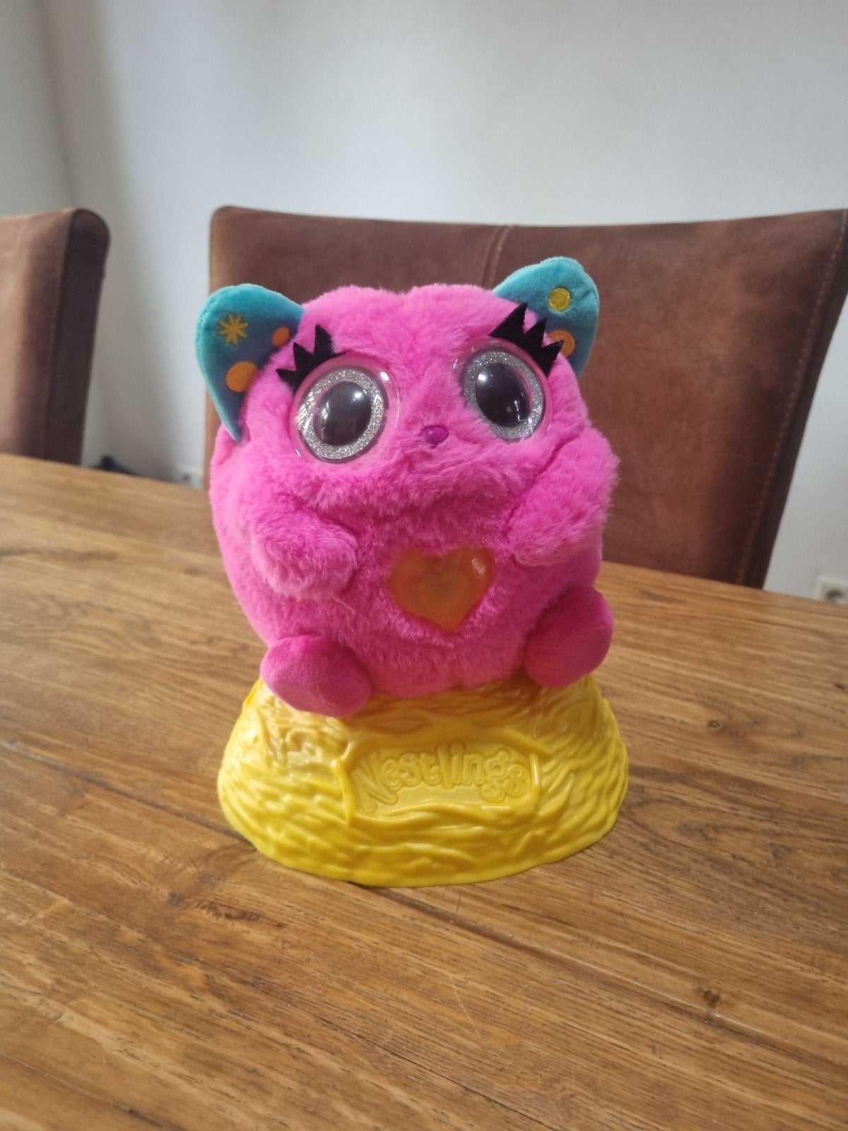 Leuke Nestlings knuffel, zo goed als nieuw, Ophalen of Verzenden, Zo goed als nieuw, Jongen of Meisje