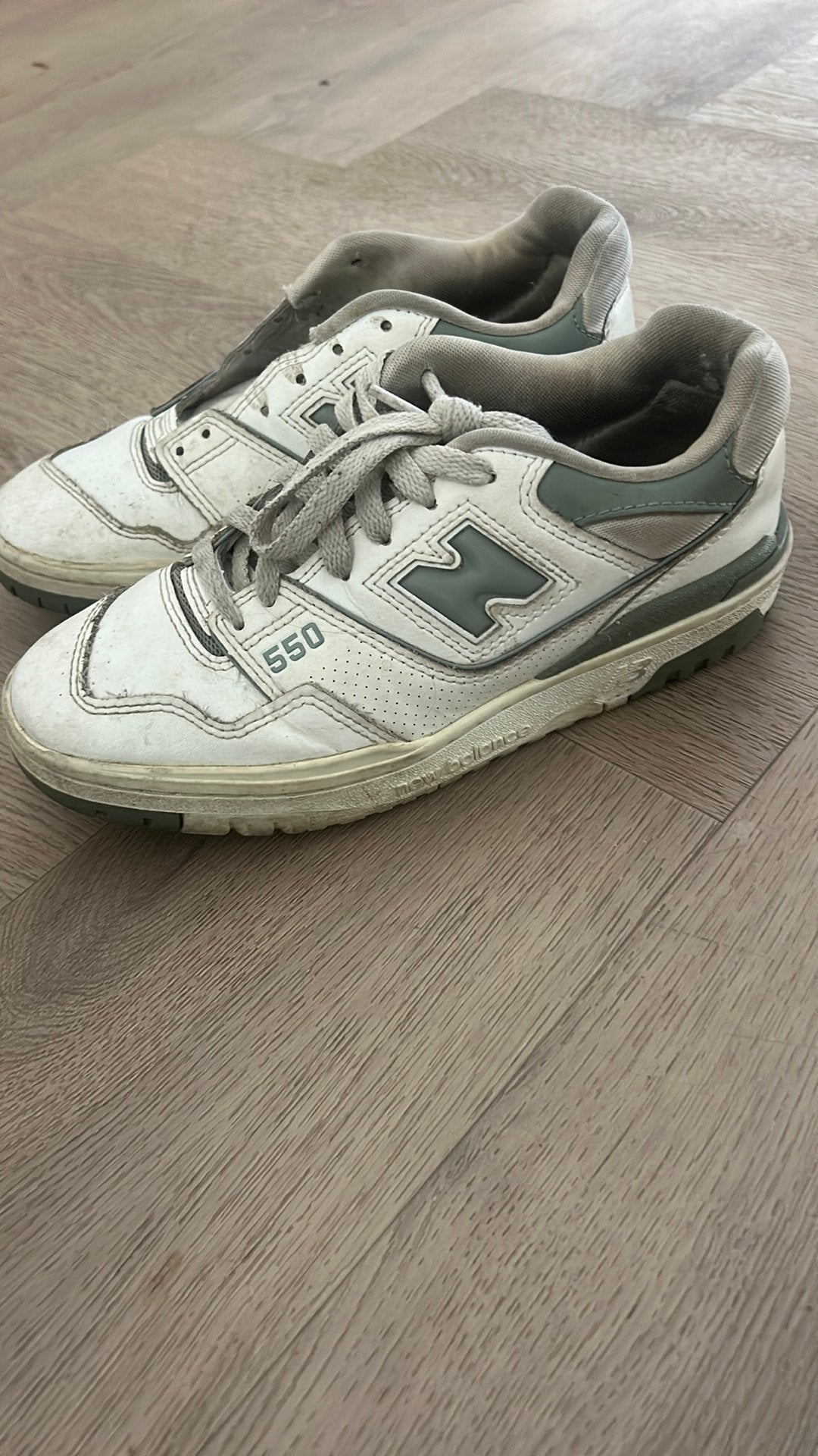 New balance 550, Ophalen of Verzenden, Zo goed als nieuw, Wit, Sneakers of Gympen