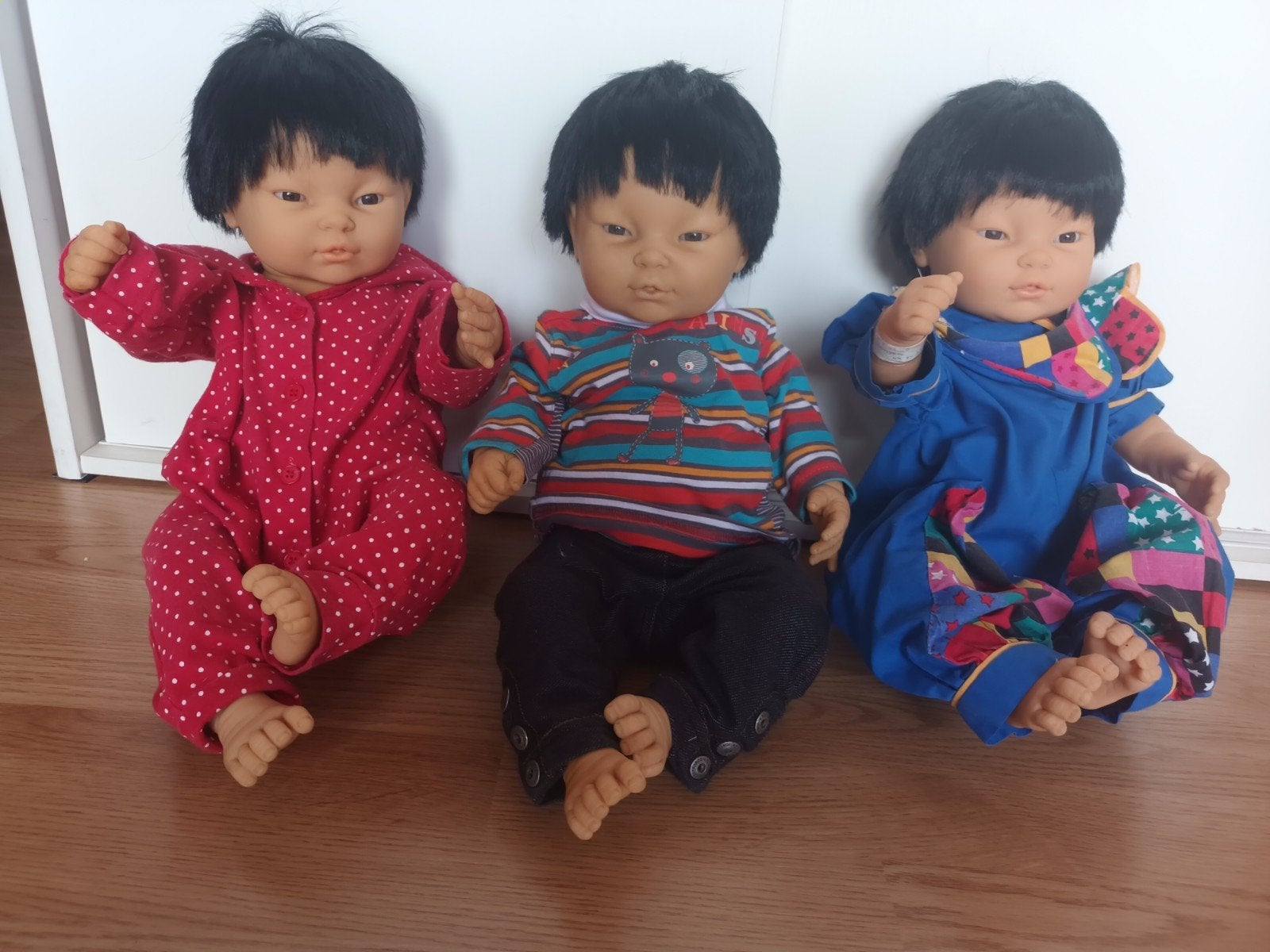 3 Chinese poppen, Ophalen, Pop