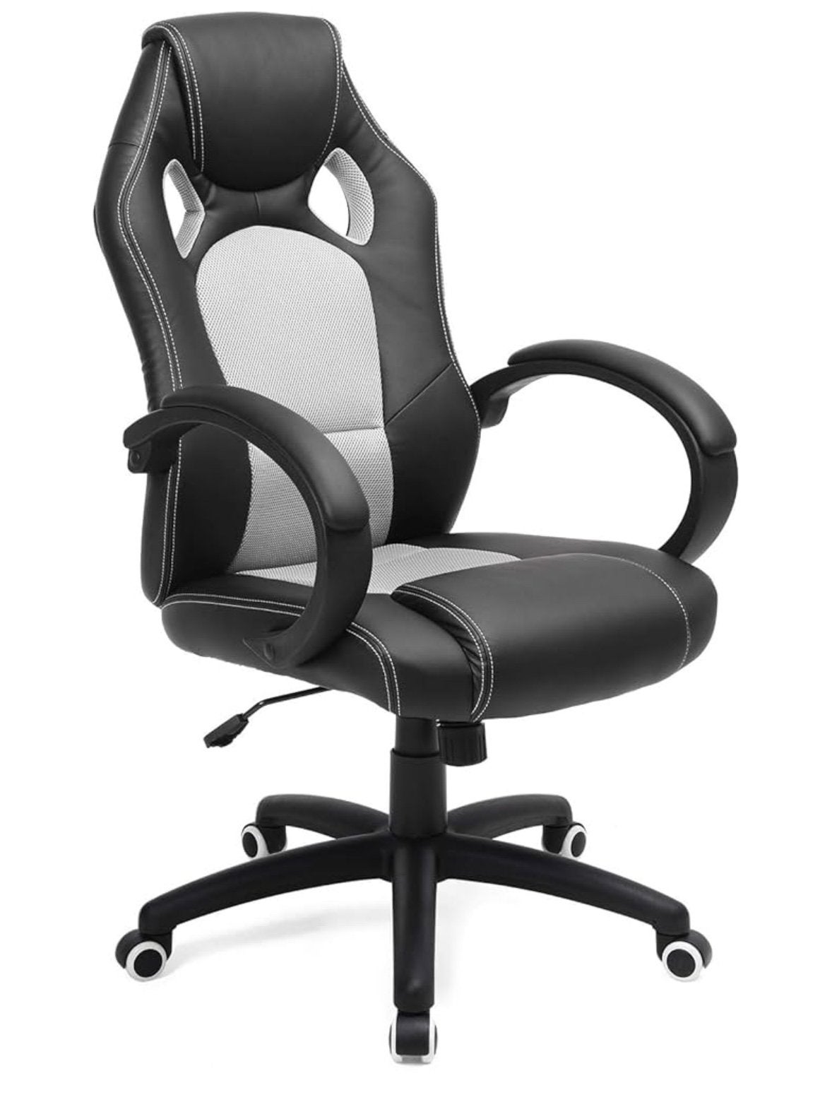 SONGMICS Gaming Bureaustoel - Zwart/Grijs, Nieuw in doos, Songmics, Nieuw, Ophalen of Verzenden, Songmics
