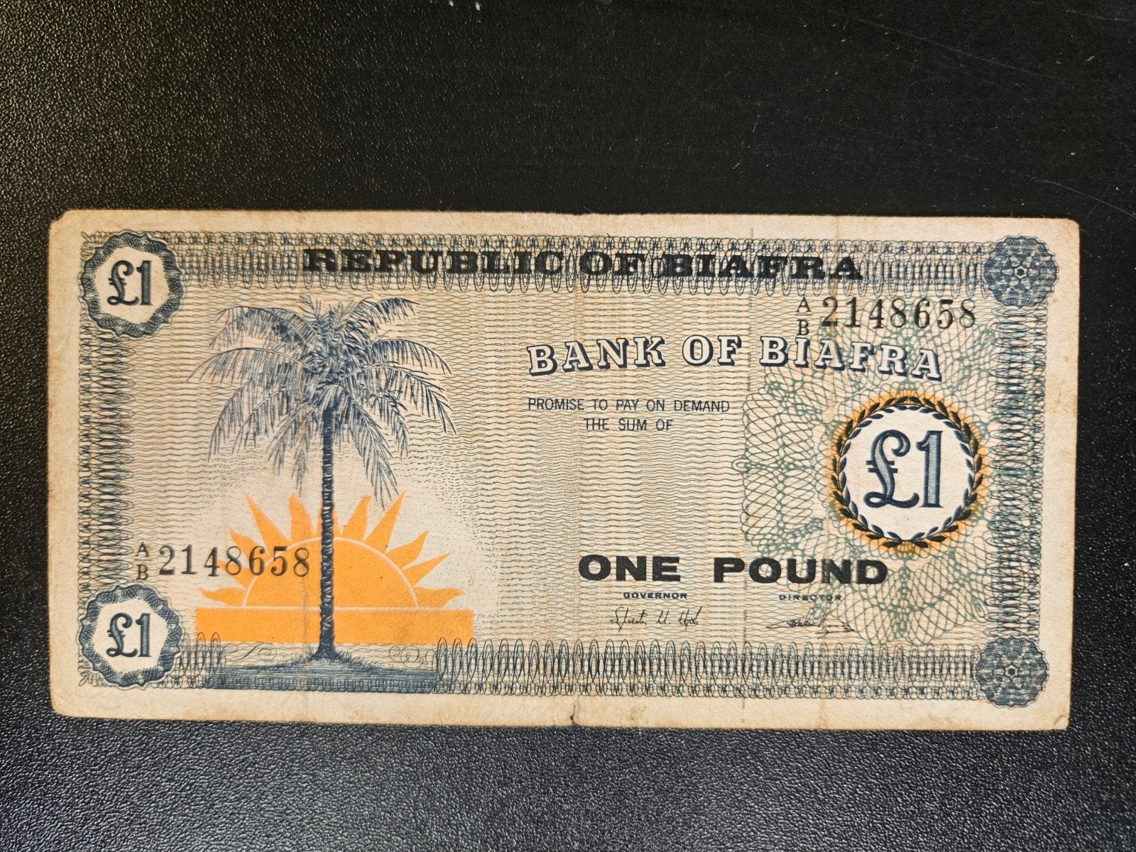Biafra pick 2 1967, Ophalen of Verzenden, Midden-Amerika, Los biljet