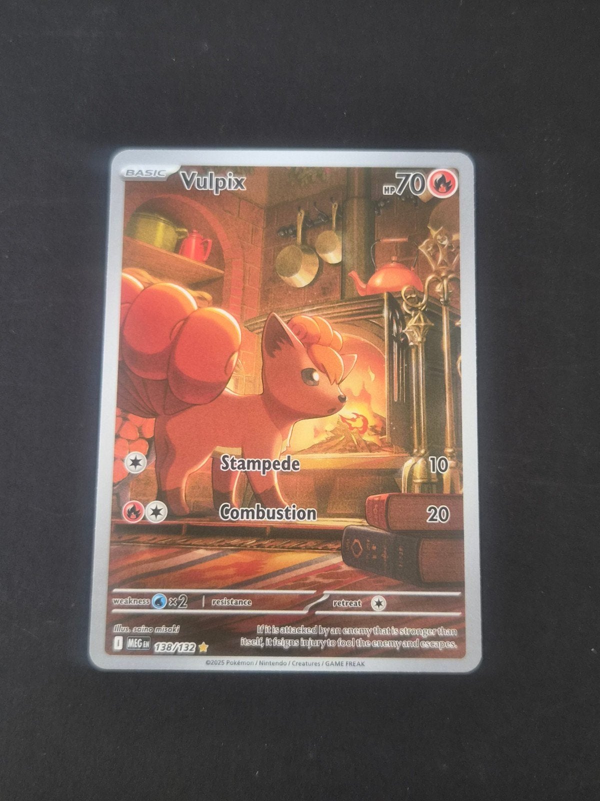 Vulpix Pokémon kaart 128/132 - Scarlet & Violet, Ophalen of Verzenden