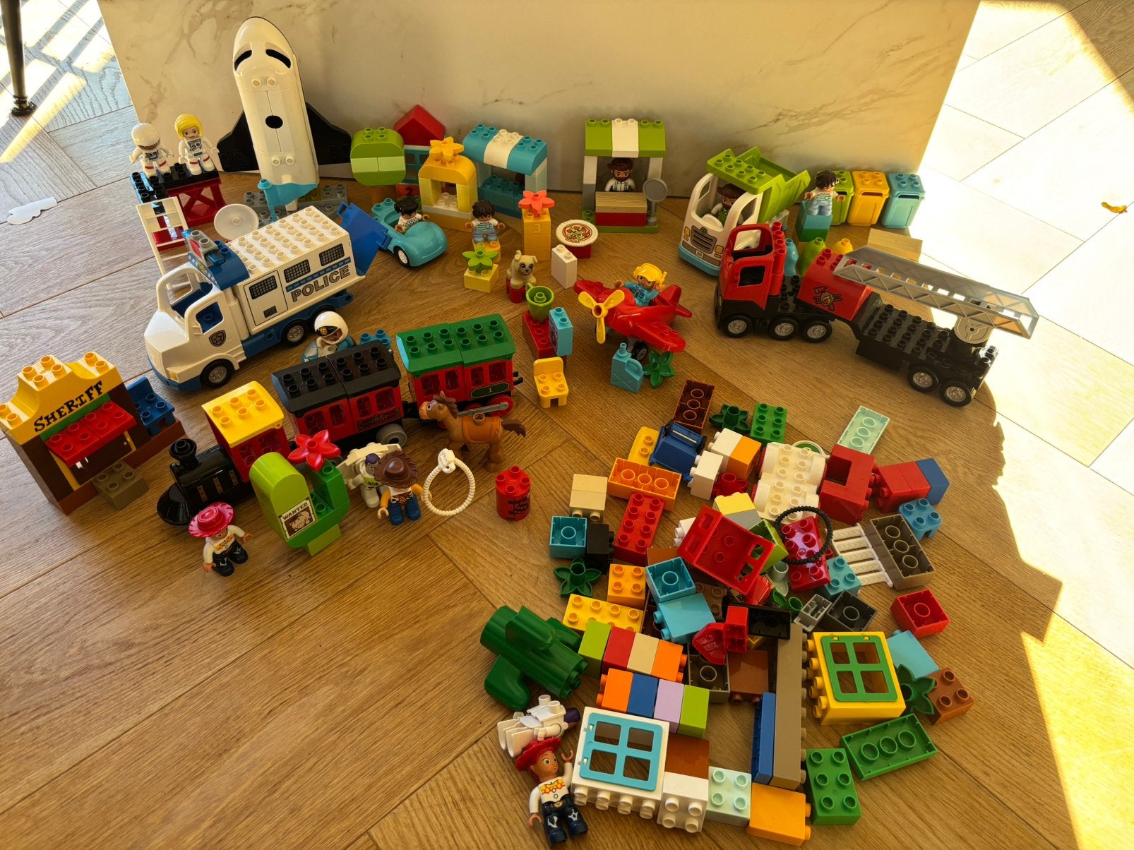 Duplo - verschillende sets en losse onderdelen, Kinderen en Baby's, Ophalen, Gebruikt, Duplo