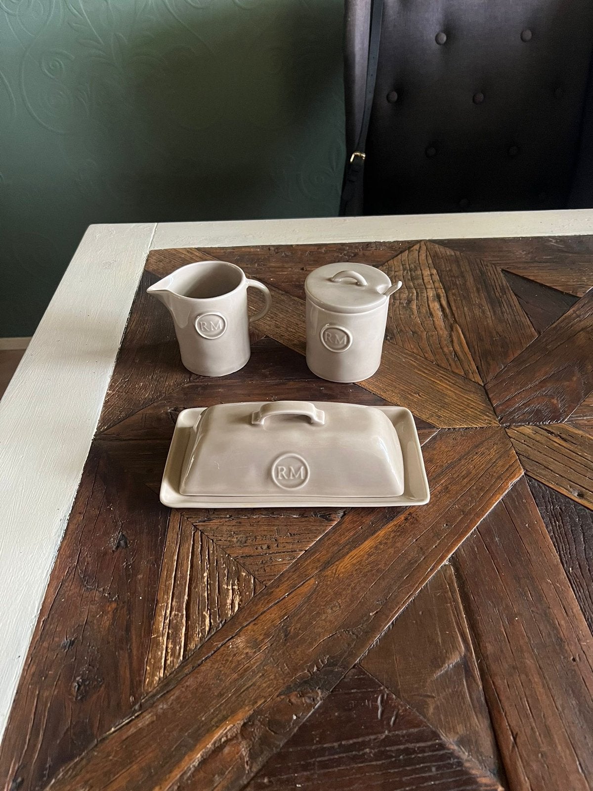 Rivièra maison botervloot en melkkan en suikerpot, Huis en Inrichting, Keuken | Servies, Overige typen, Nieuw, Ophalen of Verzenden