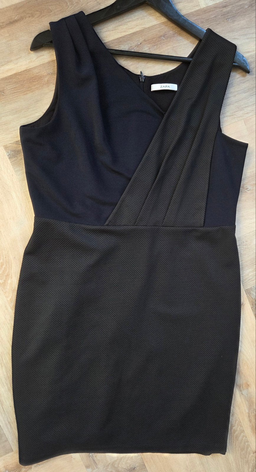 Zapa jurk -XL-, Kleding | Dames, Jurken, Zo goed als nieuw, Maat 46/48 (XL) of groter, Zwart, Knielengte, Ophalen of Verzenden