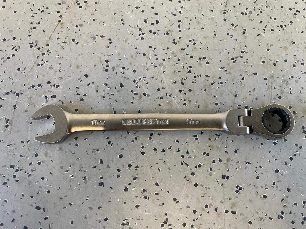 Gedore R07300170, Ringratel-steeksleutel met kniegewricht, Nieuw, /, /, Ophalen of Verzenden