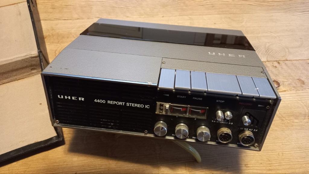UHER 4400 report stereo IC bandrecorder, Ophalen of Verzenden, Bandrecorder