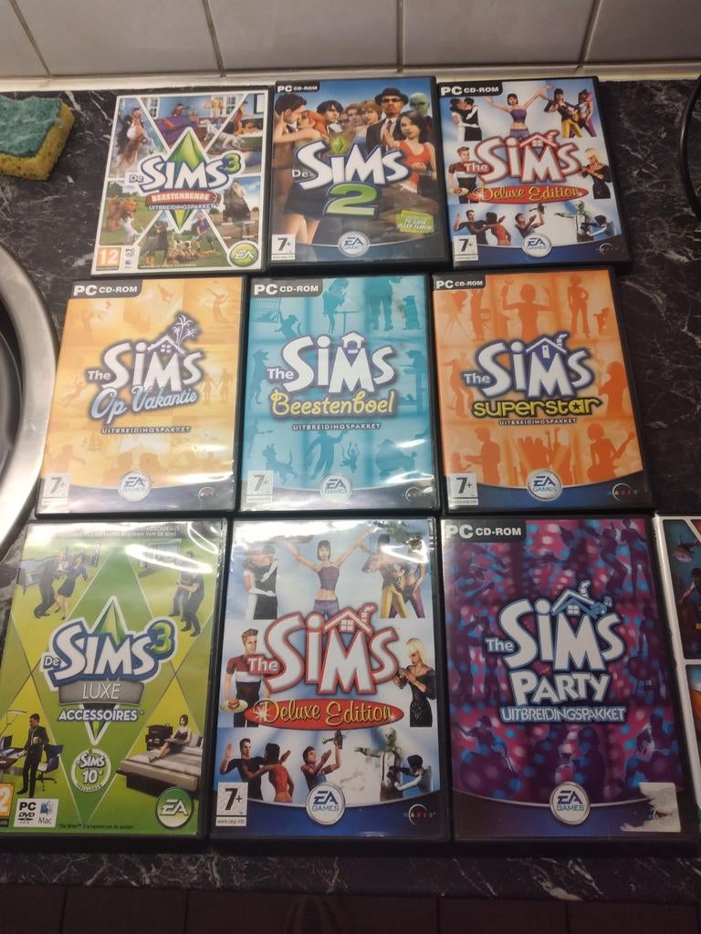 The Sims PC Games - Uitbreidingspakketten en meer!, Spelcomputers en Games, Games | Pc, Gebruikt, 1 speler, Ophalen of Verzenden