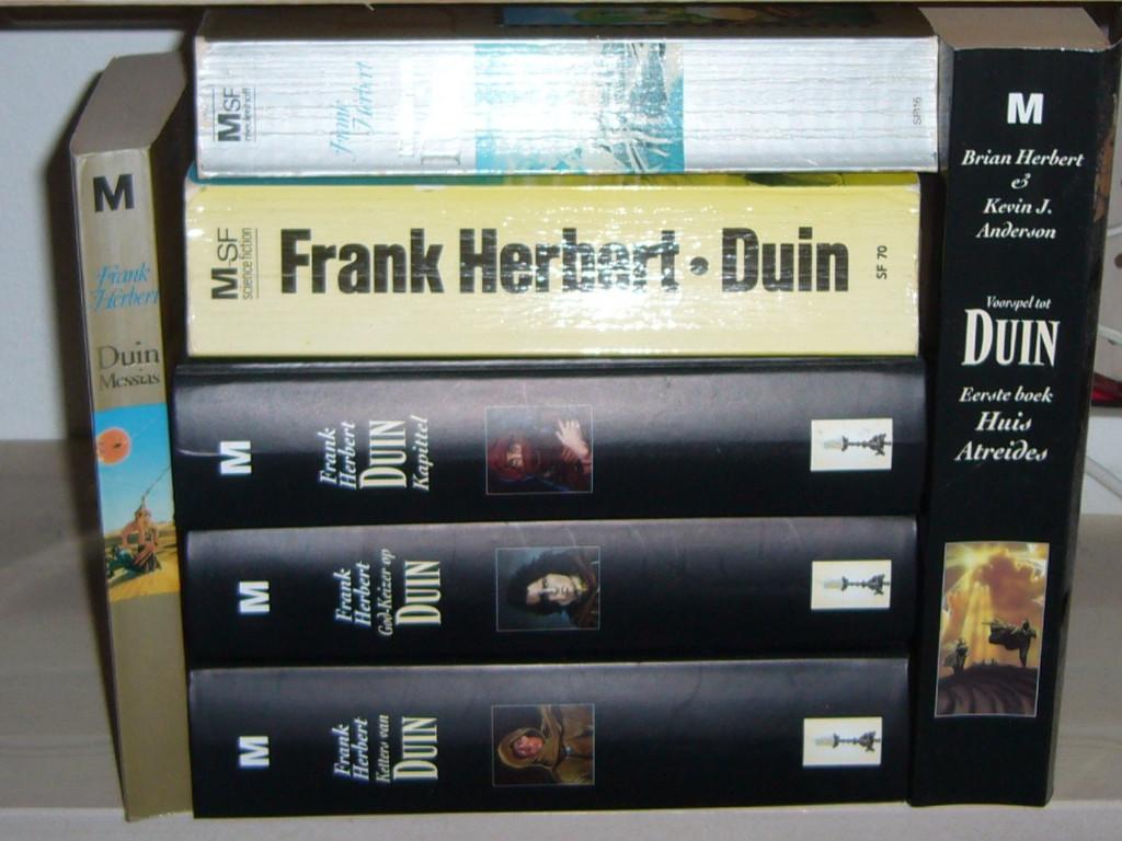 Frank Herbert 7x DUIN God Keizer Kapittel Ketters Voorspel, Ophalen of Verzenden, Gelezen, Frank Herbert