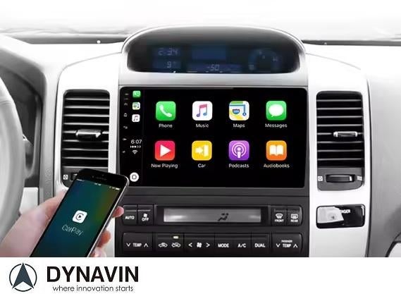 Navigatie Toyota landcruiser carkit android 14 carplay usb, Oberonweg 262 3208PG, Nieuw, Ophalen of Verzenden, Dynavin