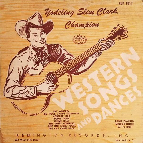 LP Western Songs and Dances, famous cowboy songs, Ophalen of Verzenden, Gebruikt, 10 inch