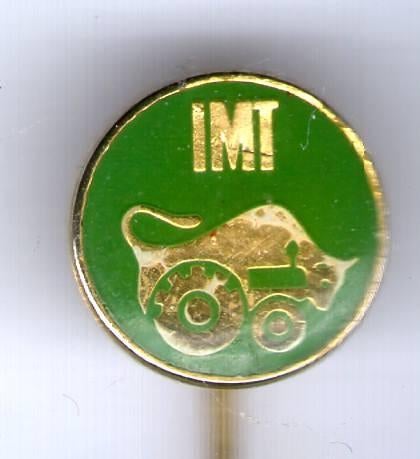IMT tractor groen op koper speldje ( E_150a ), Verzenden, Nieuw, Transport, Speldje of Pin