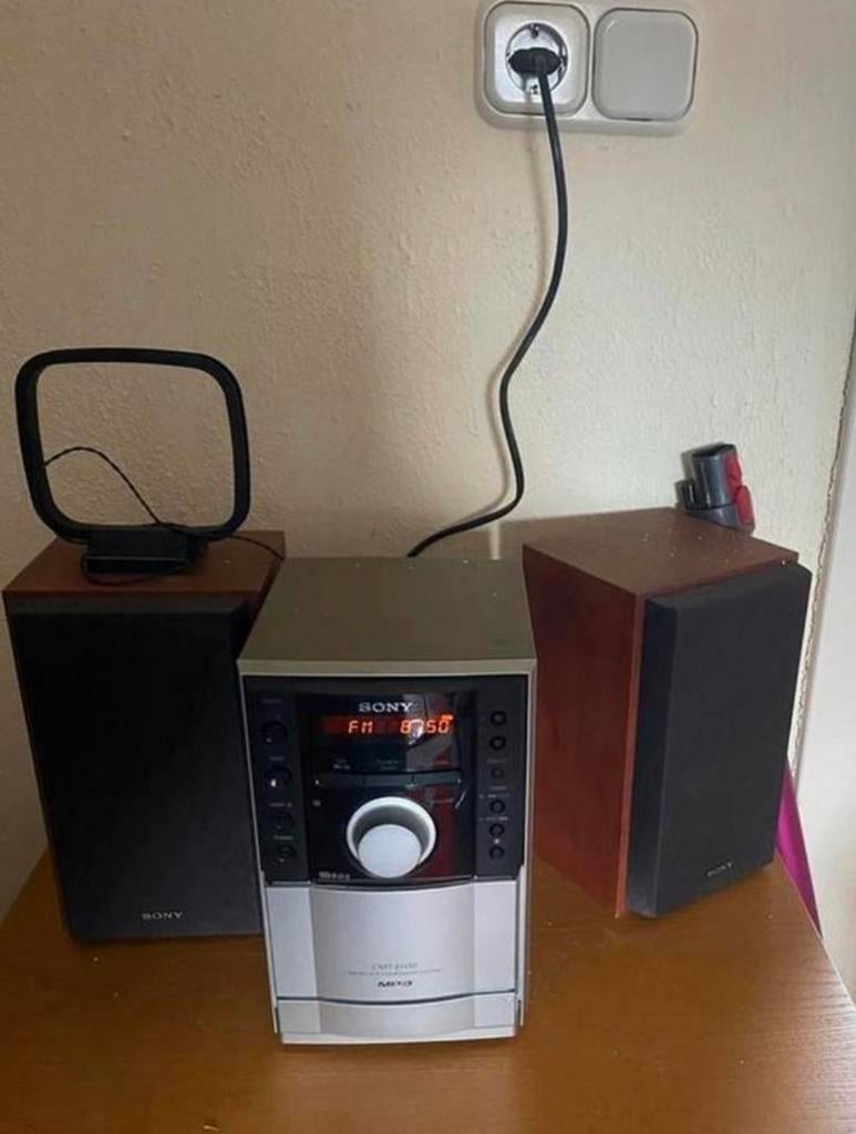 Vintage muziek setje Sony, Ophalen