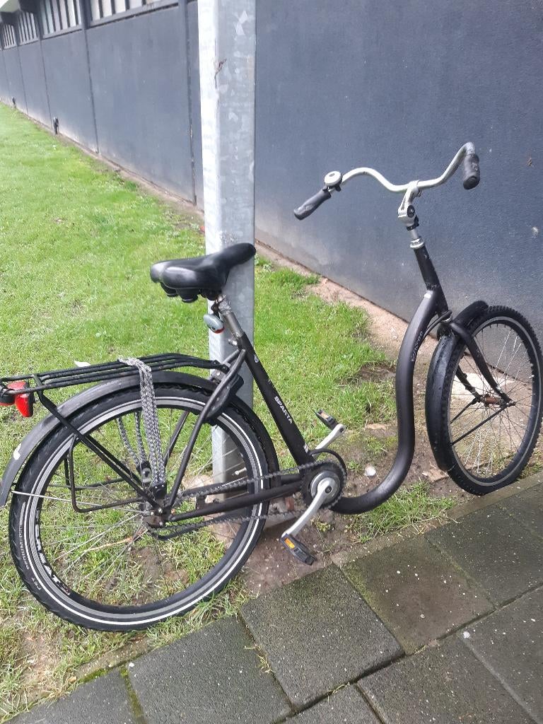 Sparta dames fiets met lage opstap, Fietsen en Brommers, Fietsen | Dames | Damesfietsen, Ophalen, Gebruikt, Sparta, (Extra) lage instap