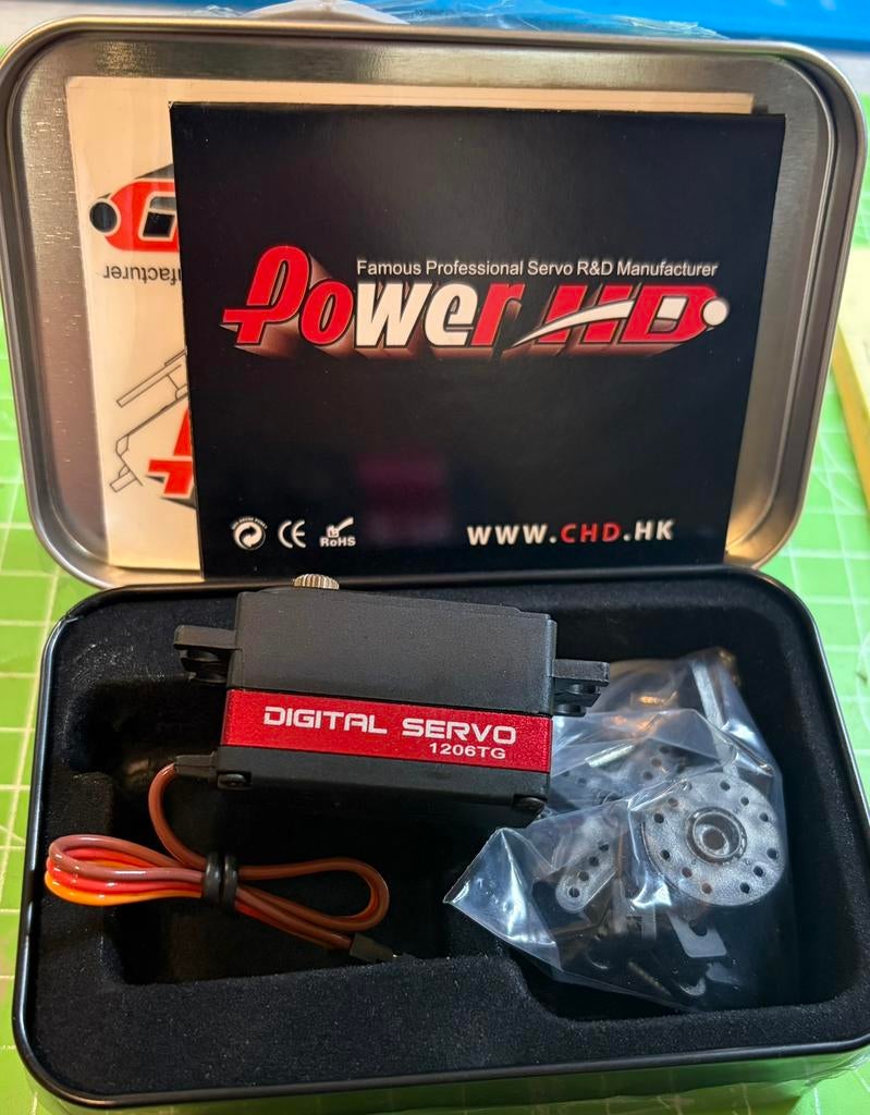 NIEUW ! Power HD 1207TG Low profile servo, Ophalen of Verzenden, Nieuw, Overige schalen, Onderdeel