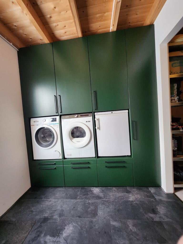 Foto 25 van Inbouw kast op maat Wasmachinekast ombouw
