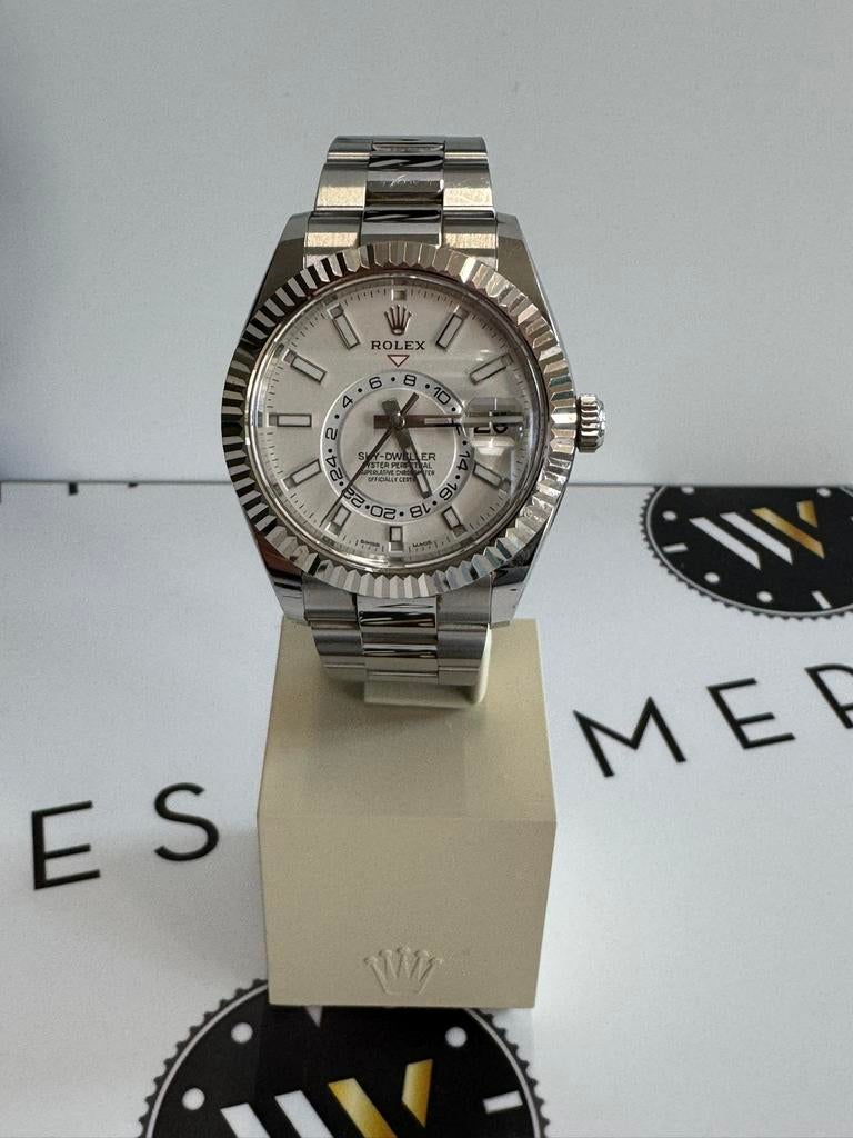 Rolex Sky-Dweller 326934 Pre owned 2018, Ophalen, Staal, Polshorloge, Zo goed als nieuw