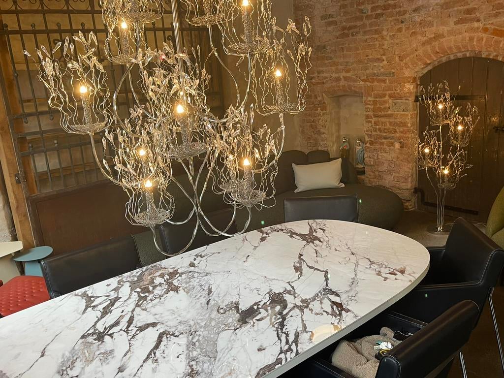 Leolux Toveri eettafel 260 x 120 nieuw €5895,-, Ophalen, 100 tot 150 cm, Rechthoekig, Nieuw