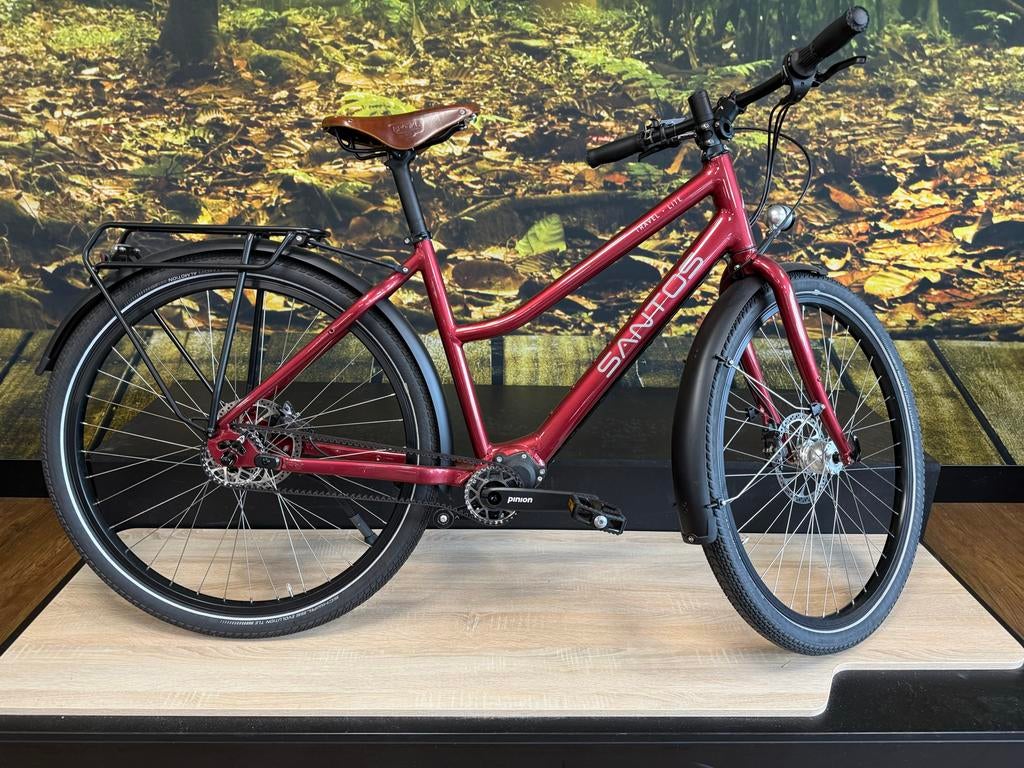 Santos Travel Lite - Pinion 12 - Maat 49, Overige merken, 28 inch, 10 tot 15 versnellingen, 47 tot 50 cm