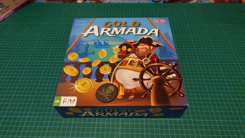 Gold Armada bordspel, Een of twee spelers, Ophalen of Verzenden, Zo goed als nieuw