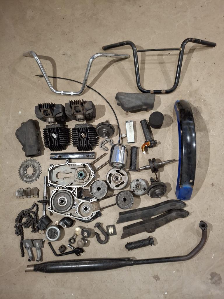 Tomos onderdelen, Fietsen en Brommers, Ophalen, Gebruikt, Cilinder
