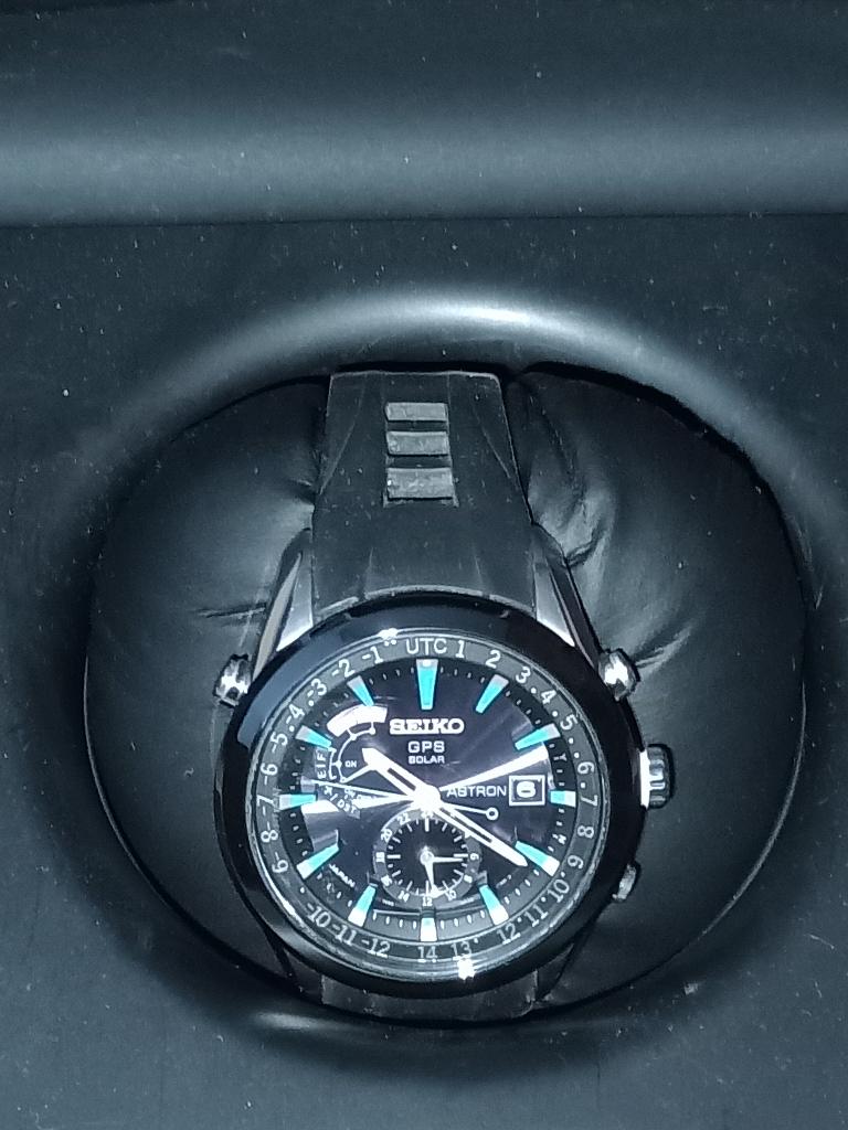Seiko Astron 7X52 GPS Solar, Sieraden, Tassen en Uiterlijk, Horloges | Heren, Zo goed als nieuw, Polshorloge, Seiko, Staal, Overige materialen