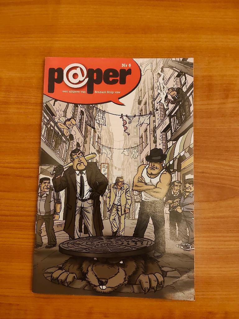 P@per 6, Eén stripboek, Ophalen of Verzenden, Zo goed als nieuw