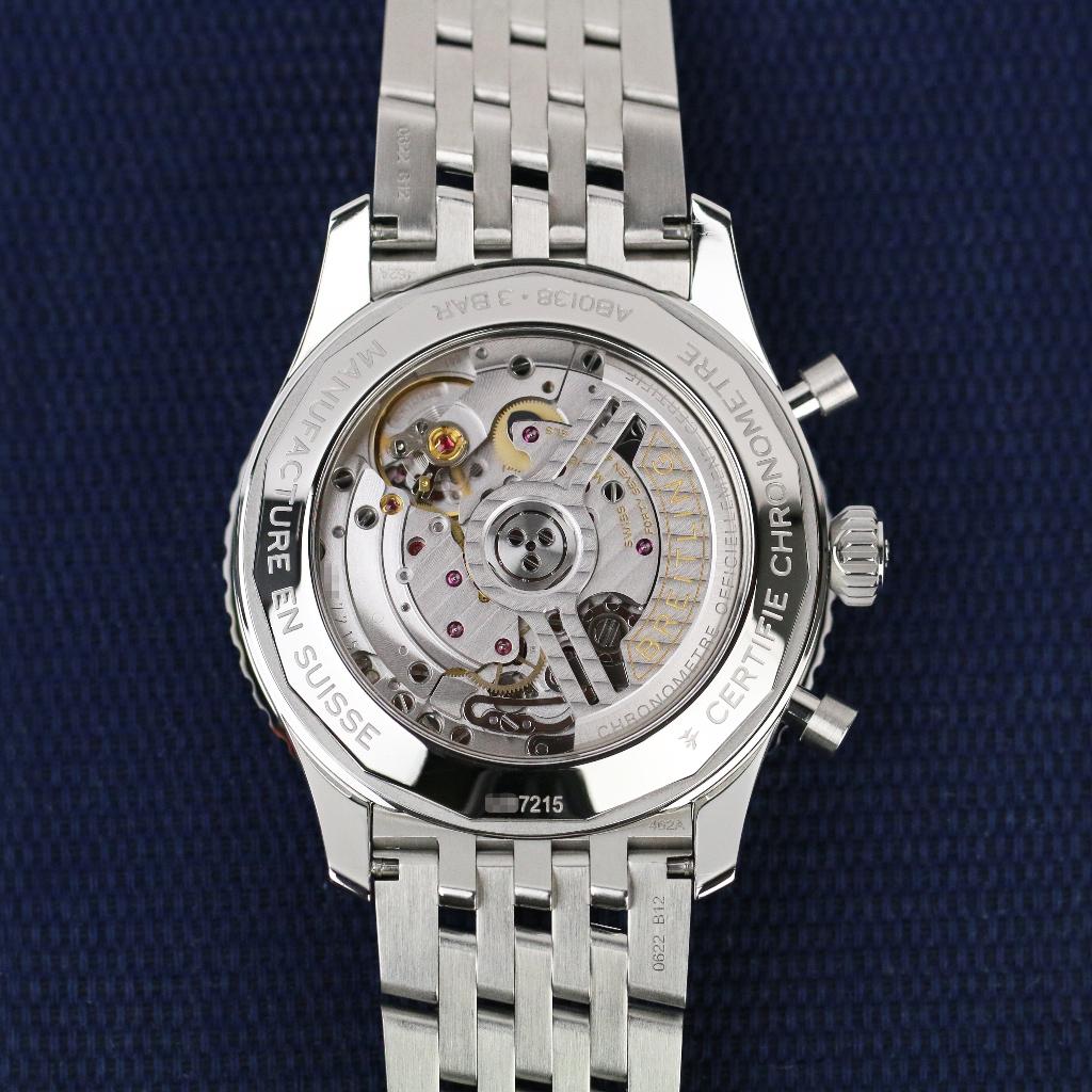 Breitling Navitimer B01 Chronograph 43 (Zeer goed/ 2022), Staal, Staal, Breitling, Polshorloge