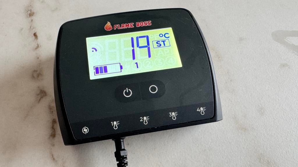 Flame Boss WiFi thermometer, Ophalen of Verzenden, Zo goed als nieuw