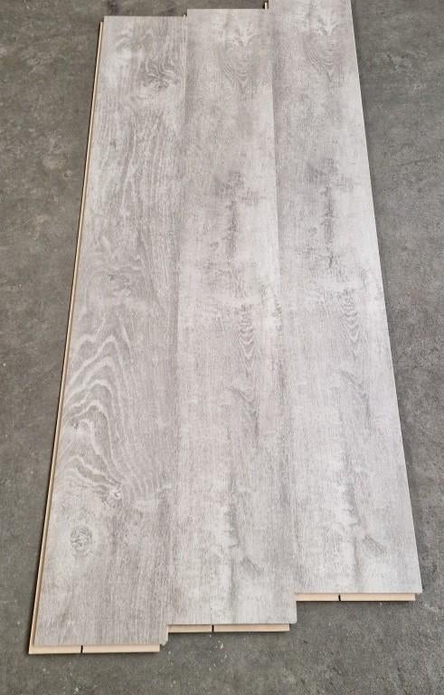 Restpartij 34 m2 laminaat Berry Alloc. Seasoned oak., Nieuw, 25 tot 50 m², Grijs, Info@berryalloc.com