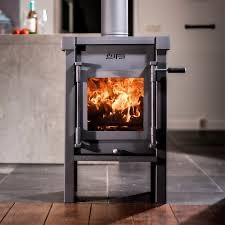 Jacobus Houtkachel 6 en 9 kw, Ophalen of Verzenden, Vrijstaand, Hout, Nieuw