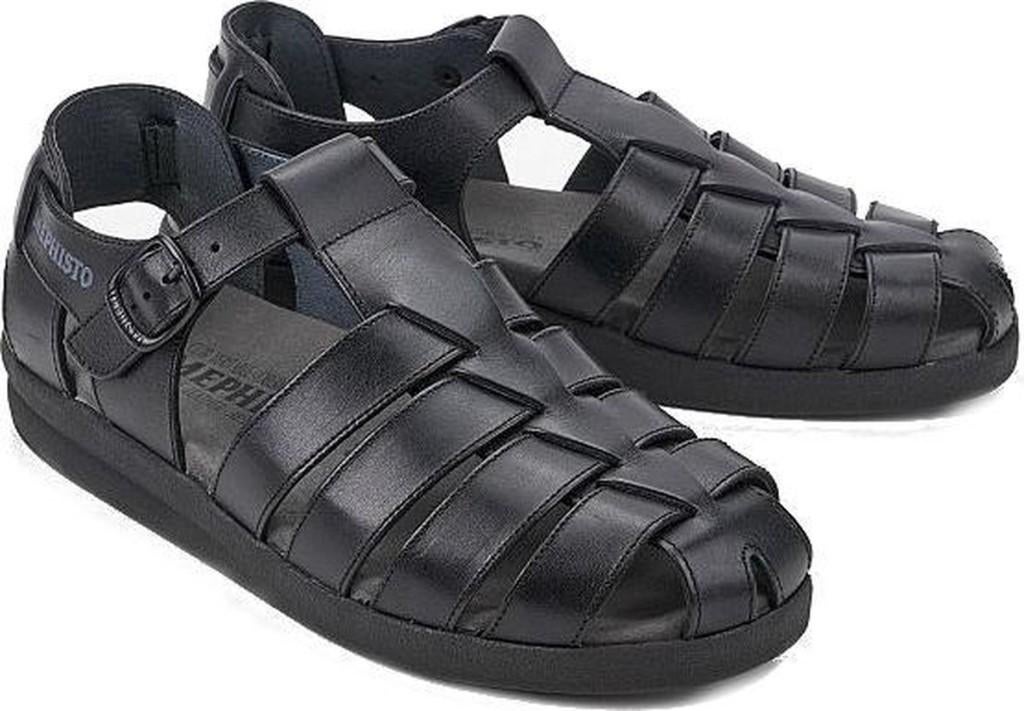 Mephisto SAM Heren Sandaal - Zwart - Maat 42, Kleding | Heren, Schoenen, Sandalen, Zwart, Nieuw, Ophalen of Verzenden