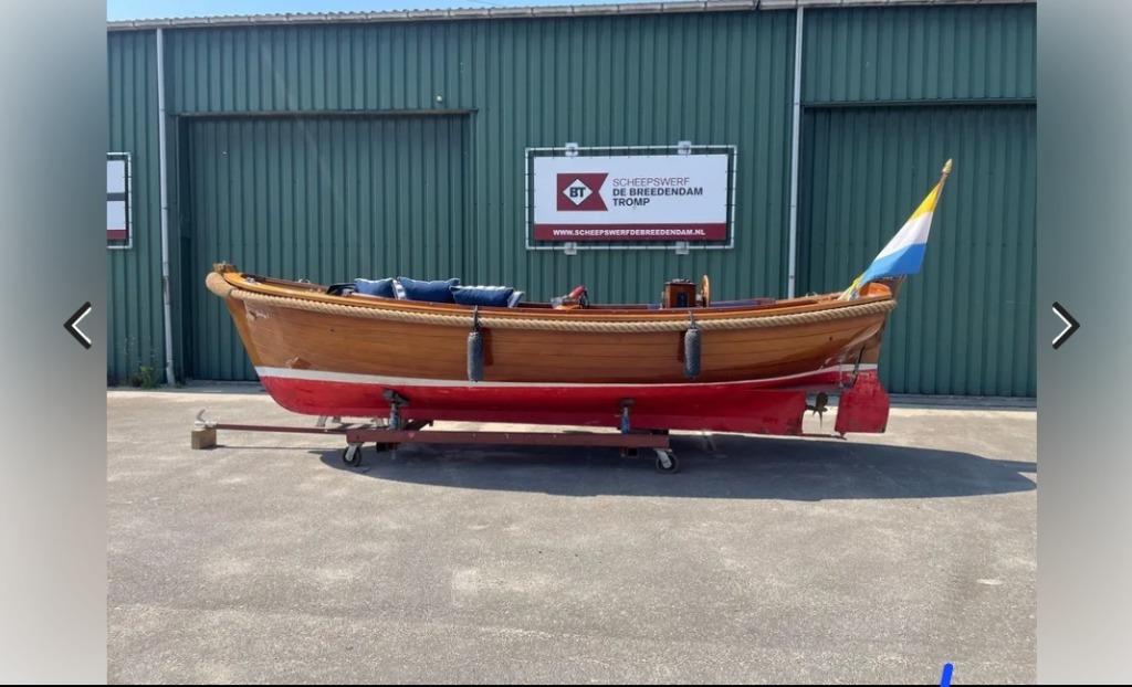 Bredendam Sloep, Watersport en Boten, Sloepen, Ophalen, 10 tot 30 pk, Binnenboordmotor, 6 meter of meer