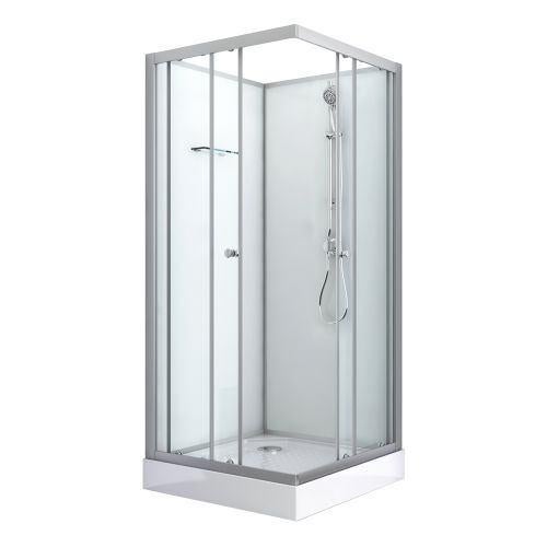 Complete Douchecabine 80x80x204 Wit + Achterwanden Compleet, Ophalen, Veenderveld 32,2371 TV Roelofarendsveen, Info@dealplein.nl