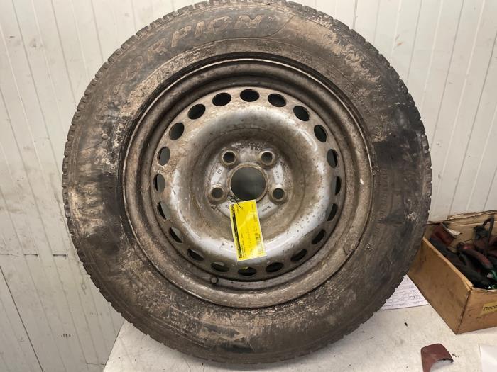 Reservewiel van een Volkswagen Transporter, Gebruikt, Velg(en), -, -