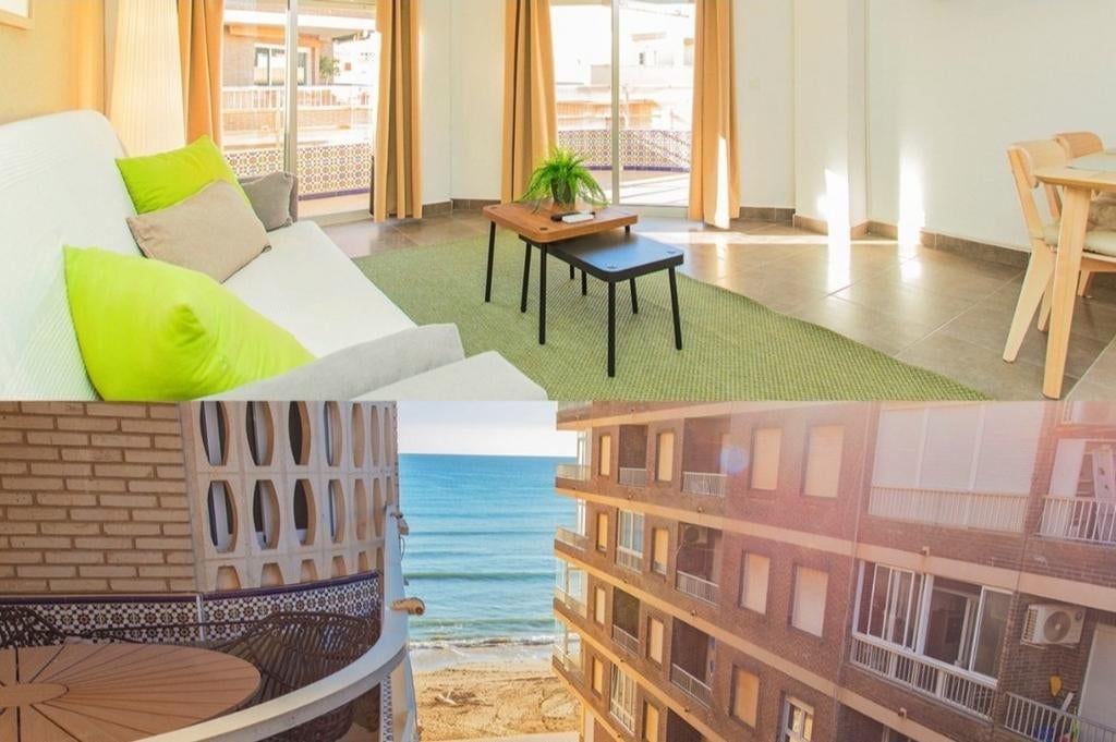 Te Huur! Direct aan het strand gelegen appartement La Mata, Vakantie, Vakantiehuizen | Spanje, Airconditioning, Appartement, 2 slaapkamers