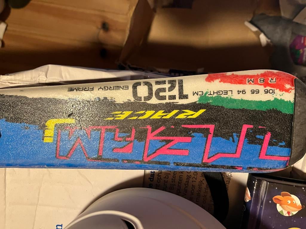 Nordica Team Race Skies - 120cm, Gebruikt, 100 tot 140 cm, Ophalen of Verzenden, Carve