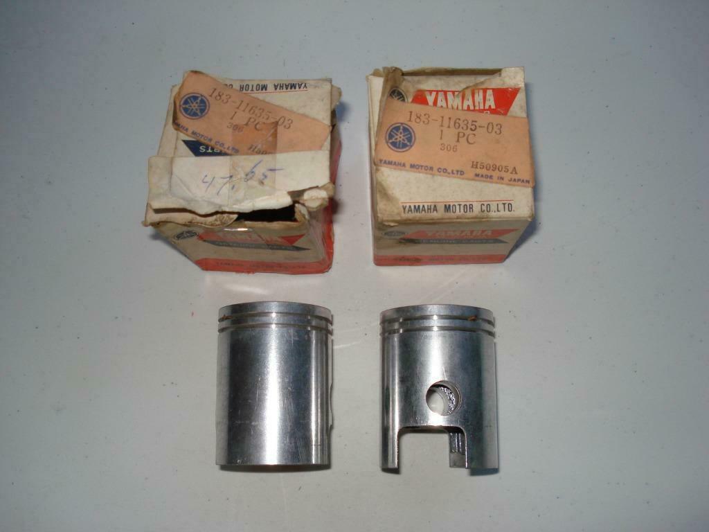 Yamaha RD125 zuigers AS1, AS2C, Motoren, Ophalen of Verzenden, Nieuw