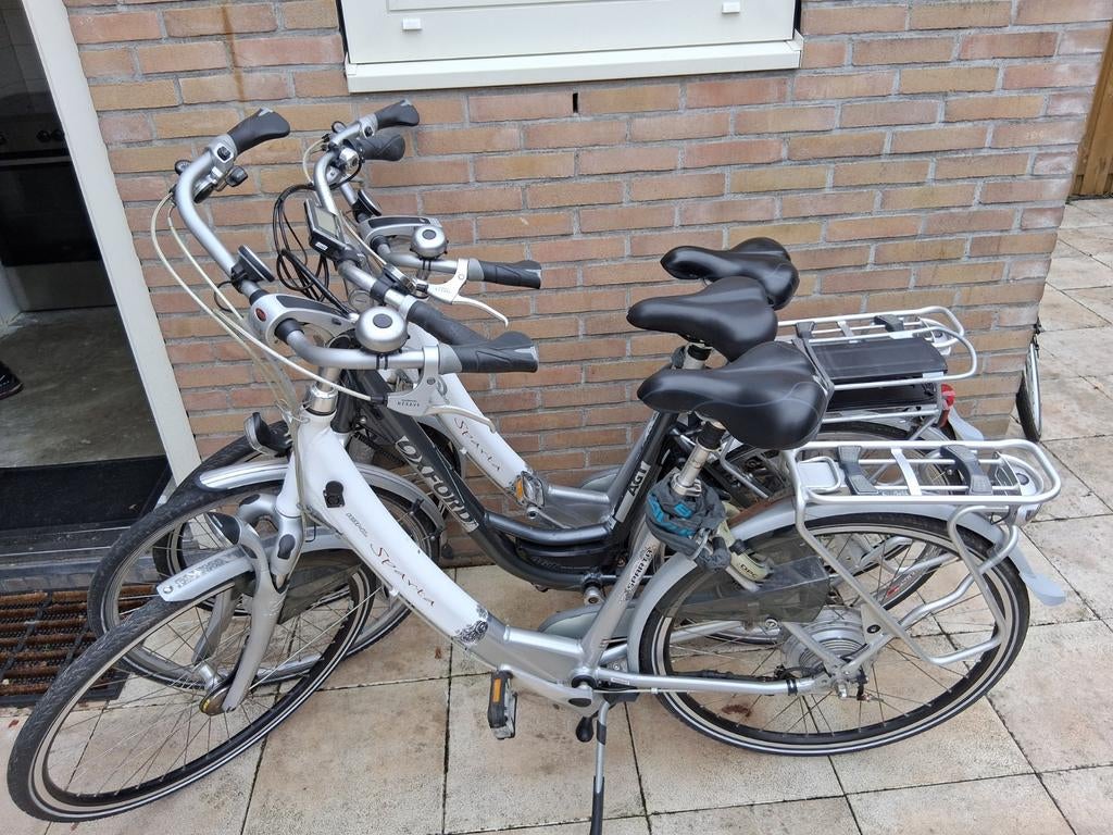 Partij elektrische fietsen defecte accu incl. Acculaders, Ophalen, Gebruikt, Sparta