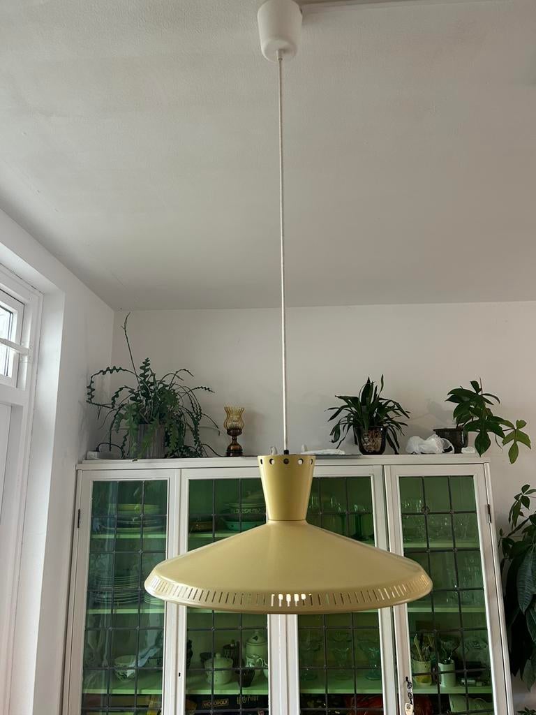 Plafondlamp Louis Kalff, Huis en Inrichting, Lampen | Hanglampen, Ophalen of Verzenden, Zo goed als nieuw, Minder dan 50 cm