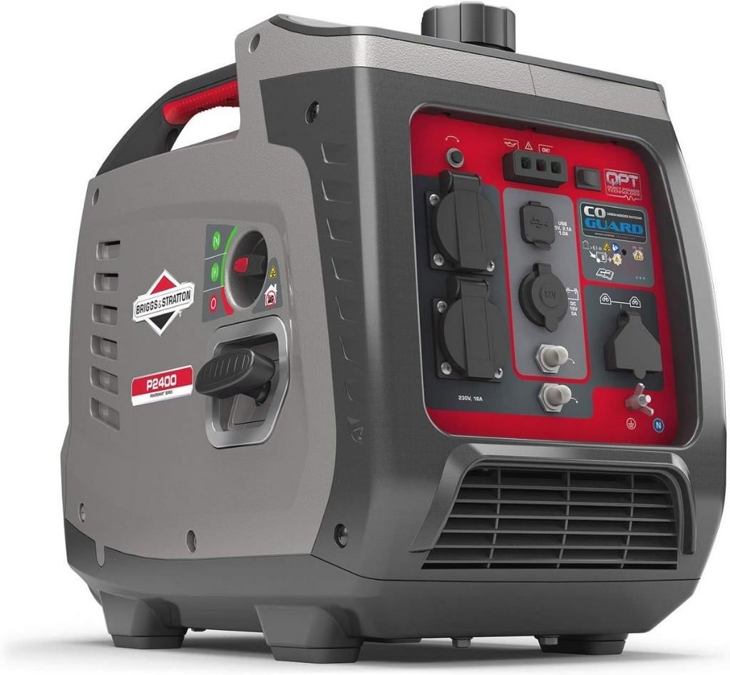 Briggs & Stratton P2400 Generator Inventer 2400 Watt, Postbus 9 NL-7050 AA Varsseveld, Benzine, Briggs & Stratton, Nieuw